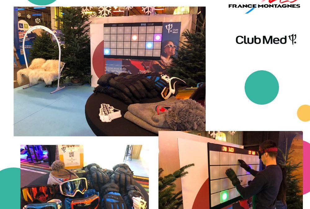 ⛷️ACTIVATION MARQUE CLUB MED – SALON GRAND PUBLIC